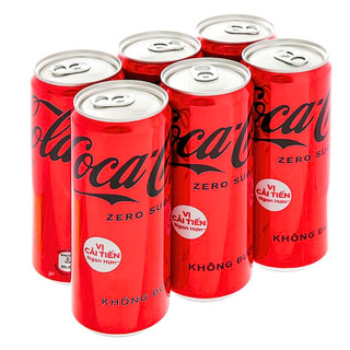 Thùng nước ngọt Coca Cola Light/Plus/Zero Sugar 24 lon 320ml/12 chai 1.5L