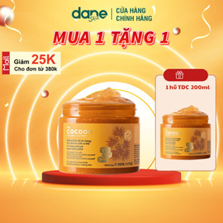 Tẩy tế bào chết cơ thể đường thốt nốt An Giang Cocoon 200ml - làm sạch cơ thể, giúp da đều màu, trắng da, mịn màng