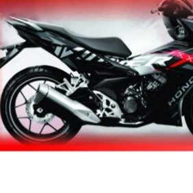 Tem rời Winner X HONDA xe đen