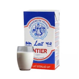 Sữa Tươi Nguyên Kem hộp 1L - Sữa tươi các loại dùng làm Panna Cotta