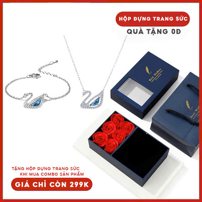 Gift set quà tặng - Bộ trang sức LAMY Dây chuyền và vòng tay
