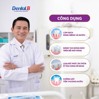 [NEW] Combo 2 Bàn Chải Đánh Răng Cao Cấp Dental B Lông Chải Siêu Mềm Sạch Hết Mảng Bám Tránh Chảy Máu Chân Răng