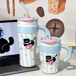  Ly giữ nhiệt mèo xanh Sanrio inox 316 hình ảnh dễ thương nhiều màu sắc và dung tích an toàn 