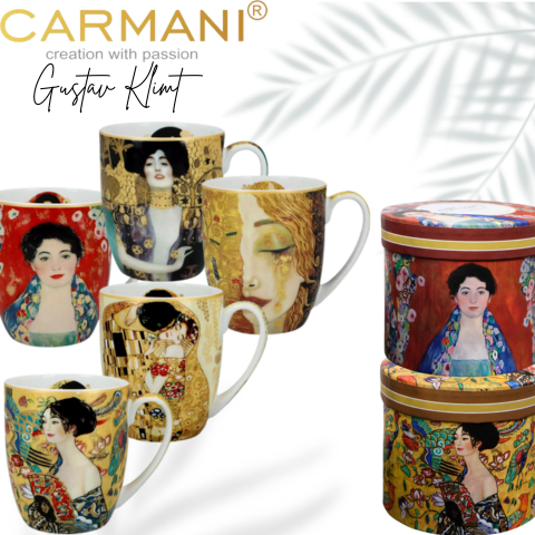 Ly sứ Carmani G. Klimt - ly mug 400ml