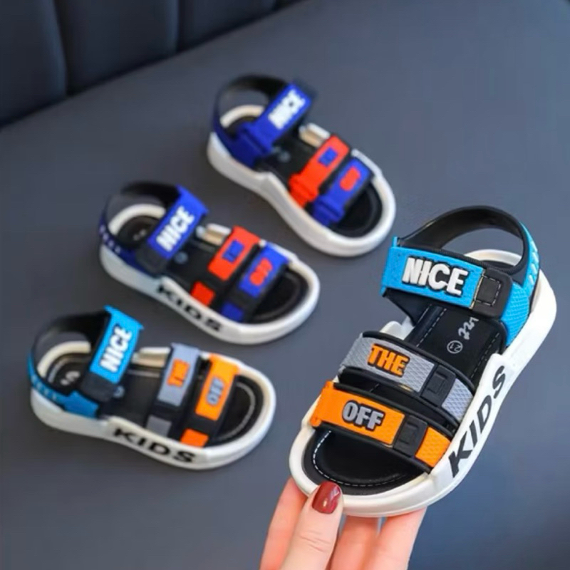 Giày Sandal Bé Trai Bé Gái Đi Học Đi Chơi Xăng Đan Baby Nice The Off