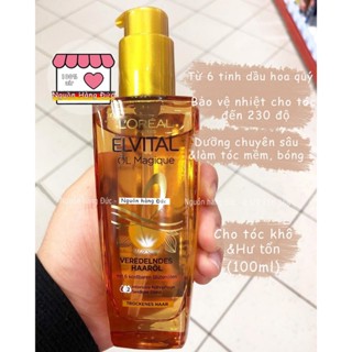   Mẫu mới  Tinh dầu dưỡng tóc Loreal Evital cho tóc KHÔ hư tổn  chuẩn Đức  - Nguồn hàng Đức 