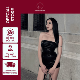 Đầm Ôm Body Cúp Ngực Màu Đen Chiết Eo Tôn Dáng Phong Cách Sang Chảnh Tiểu Thư Váy Dự Tiệc Prom