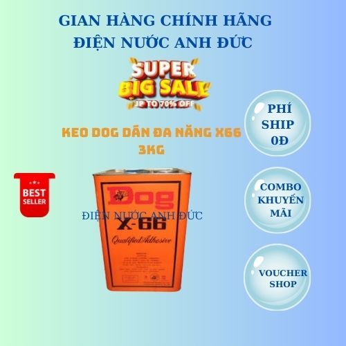 Keo con chó, Keo Dog X66 3kg