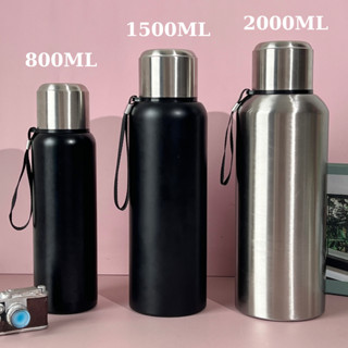 Bình giữ nhiệt 2L/1500ML/800ML CTWAREHOUSE-B01 -SUS 316 lọc trà lớn, có nắp làm cốc (BN63)