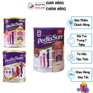 Sữa Bột Abbott PediaSure Ít Ngọt Hương Vani / PediaSure 10+ / Pediasure Úc - Hộp 800g/850g