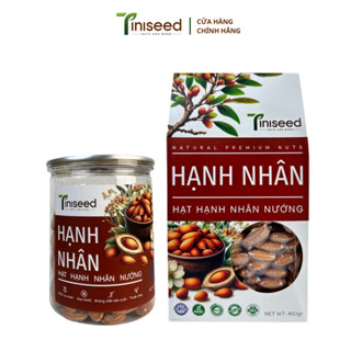 Hạt Hạnh Nhân Úc TINISEED, Hạt Dinh Dưỡng Hạnh Nhân Rang Giòn Nhập Khẩu Cao Cấp Giàu Vitamin Khoáng Chất