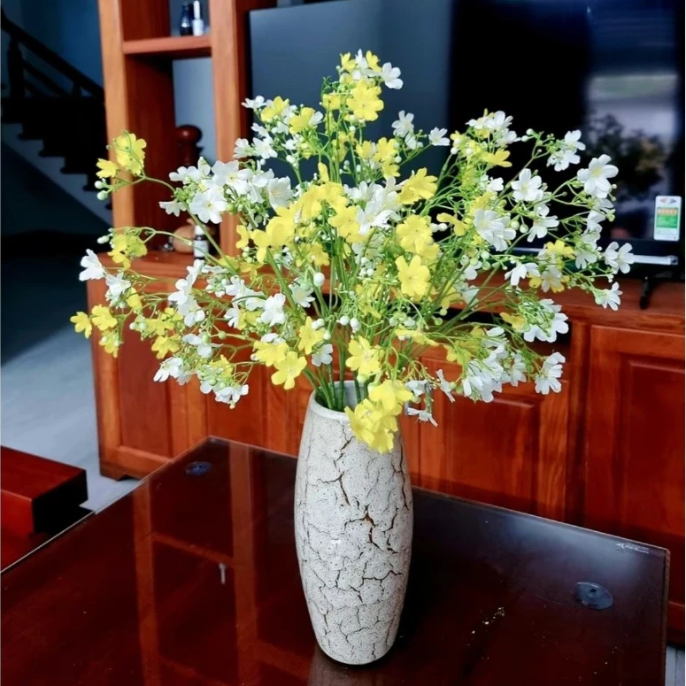 Hoa Nhất Chi Mai Giả, (Combo 5) Cành Hoa Nhất Chi Mai SEPHERA Loại 1 Siêu Xinh Trang Trí Nhà Cửa