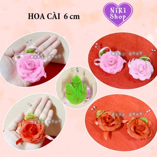 HOA CÀI ÁO & STICKER DÁN HAI HỌ