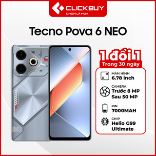 Điện thoại TECNO Pova 6 Neo 8GB 128GB Chính Hãng