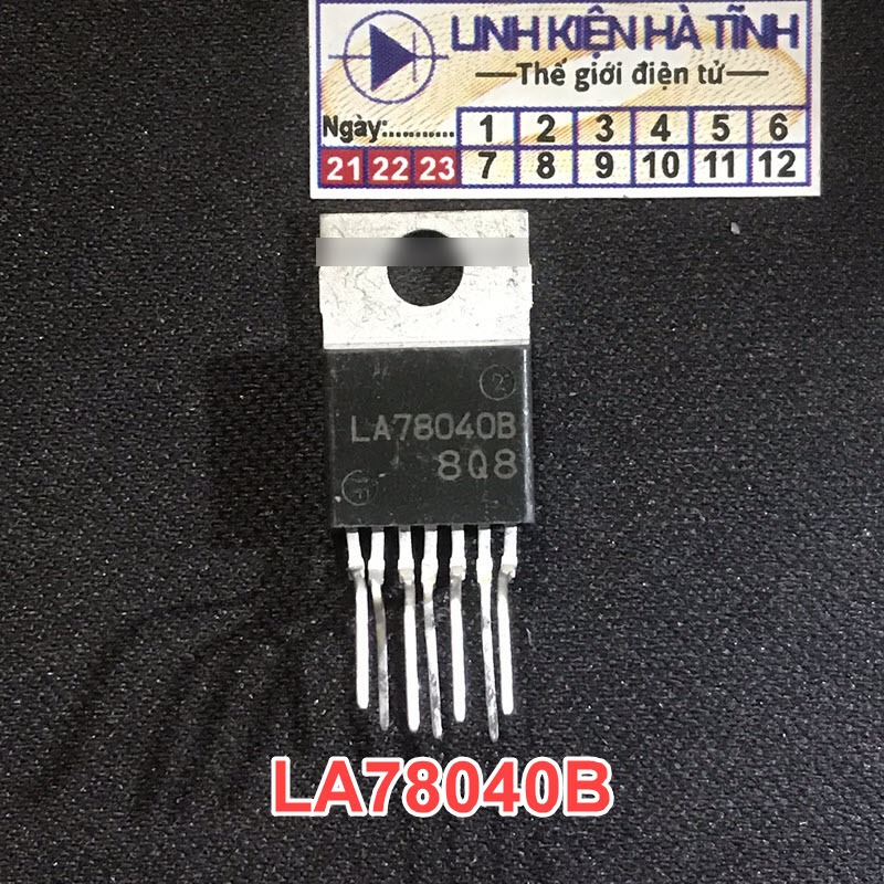 Túi 6 con IC LA78040 cho tivi hàng mới-AH3