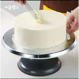 Bàn xoay inox trưng bày sản phẩm chịu lực cao, cây cảnh bonsai, bàn xoay làm bánh kem, giỏ quà, chap