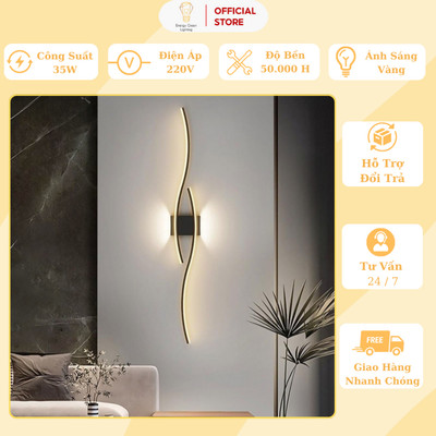 Đèn Tường Trang Trí Energy Green Lighting DT-XT-A03 - (100cm) - Trang Trí Phòng Khách / Phòng Ngủ