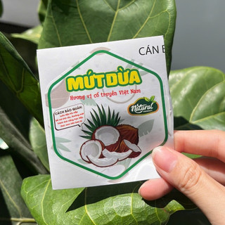 55 TEM LỤC GIÁC 7X8CM - MỨT DỪA