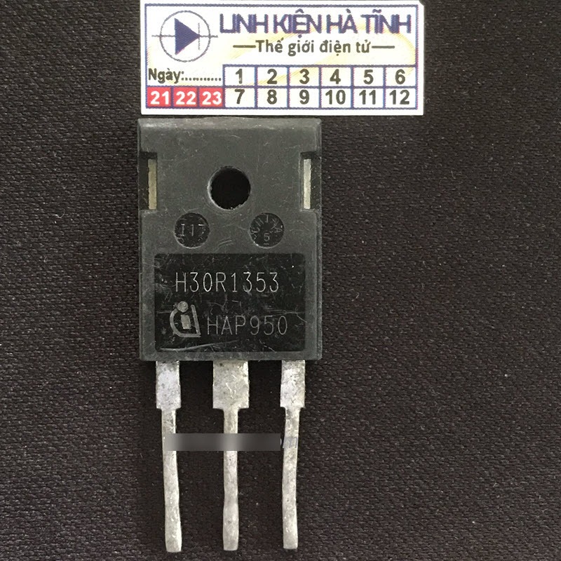 5 con IGBT H30R1353 30A 1350V tháo máy bếp từ thay thế cho H30R1602 H30R1202-AE27