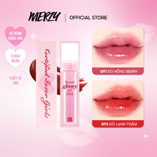 Son Bóng Pha Lê Căng Mọng, Bền Màu Merzy Bisous Glowy Gel Tint 4g