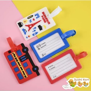 Bảng tên, Thẻ tên, Móc treo vali