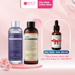 Toner Klairs - Nước hoa hồng Dear, Klairs Supple Preparation Unscented / Facial Toner 180ml (Không Mùi / Có Mùi)