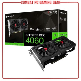 VGA Card Màn Hình PNY GeForce RTX 4060 8GB OC XLR8 VERTO Dual Fan Hàng Chính Hãng