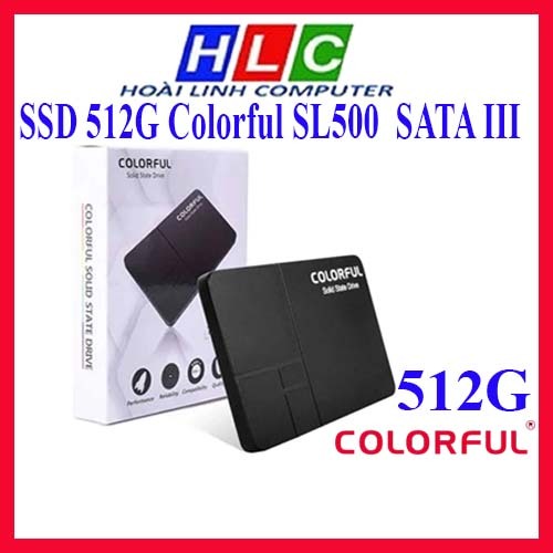 Ổ cứng SSD Colorful SL500 512GB SATA Chính hãng NWH