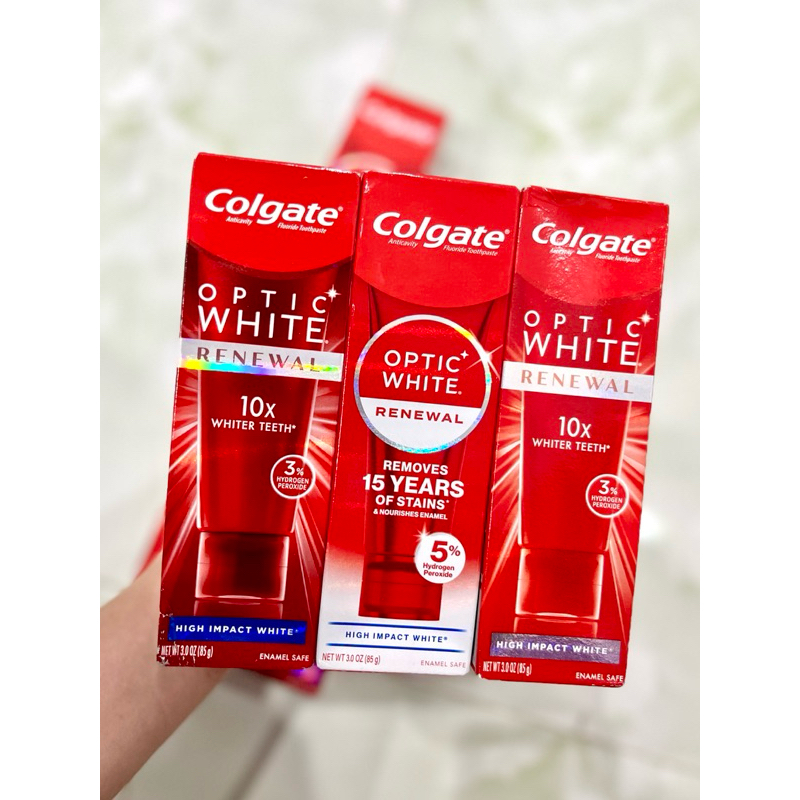 Kem đánh răng COLGATE OPTIC WHITE RENEWAL (85g)