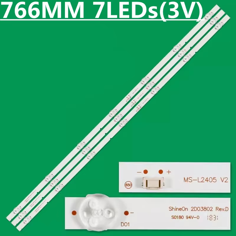 Asanzo 43S51 (~40S5G) - Bộ led cho tivi Asanzo 43S51 Coocaa Skyworth MS-L2405 V2