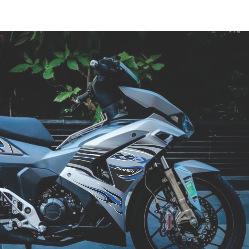 TEM WINNER X V3 RSX LỬA DECAL 3A