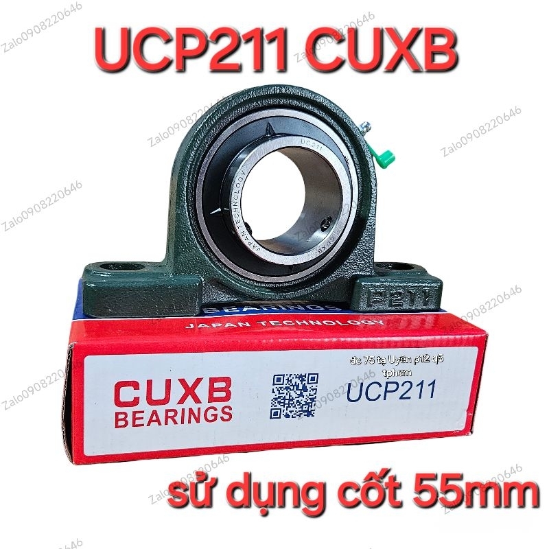 gối đỡ vòng bi UCP211 CUXB