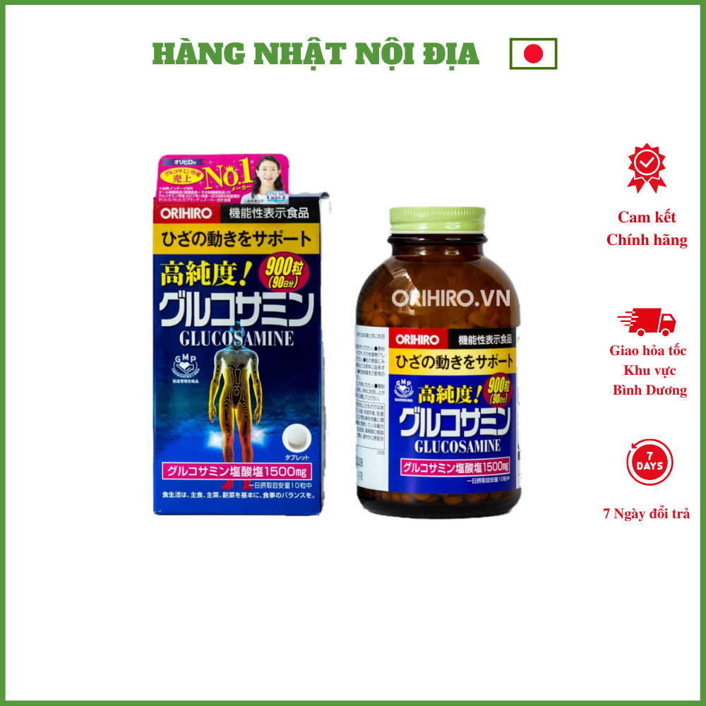 Viên uống bổ xương khớp Glucosamine Orihiro