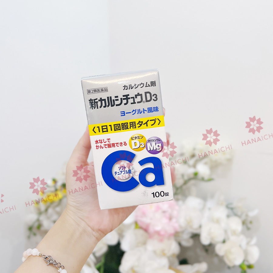 Viên uống bổ sung Canxi D3 Magie Takeda hộp 100 viên - Nội địa Nhật