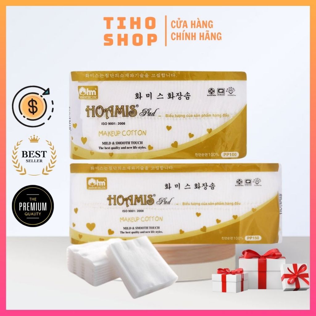 Bông Tẩy Trang HOAMIS - Pad Makeup Cotton