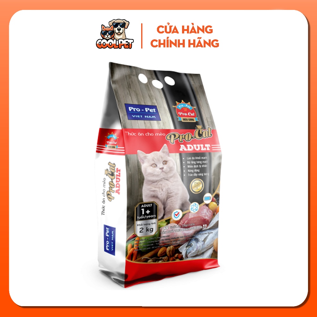 Hạt cho mèo lớn PRO CAT 400gr