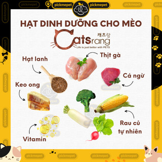 [Bao 5kg] Hạt Catsrang |Catrang |Cats rang Cho Mèo Mọi Lứa Tuổi