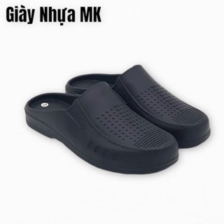 Dép sục lười bít mũi nam DUWA sl063 chất eva siêu nhẹ siêu bền đi mưa đi làm đi chơi êm chân chống nước