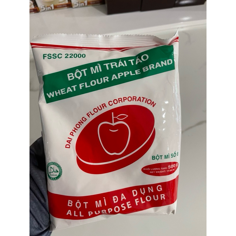 Bột Mì Trái Táo 500g.