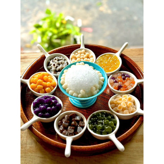 Trân châu Trà gạo rang (1kg) Topping Khang Dương Phát