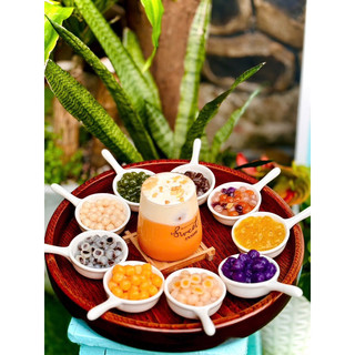 Trân châu Trà gạo rang (1kg) Topping Khang Dương Phát