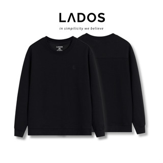 Áo thun sweater nam LADOS-9188 chất liệu CVC 2 da, phong cách trẻ trung dễ phối đồ