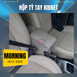 Hộp tỳ tay Kibbet KIA MORNING 2012~2024 ☘️CÓ SẴN☘️ bệ tỳ tay không khoan vít, ko kẹt, hàng theo xe