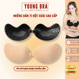 Miếng Dán Ngực Chống Tuột Tạo Khe - Áo Dán Ngực Ti Hột Xoài Cài Trước Cao Cấp Young Bra OY0011