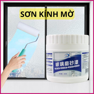  Sơn Kính mờ Chống nhìn trộm LKB 500g - Keo sơn mờ Kính Văn phòng Mờ Kính Cửa sổ Nhà tắm Phòng ngủ 