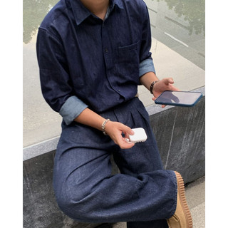 Áo sơ mi SilenceStandard Eco Denim/ Blank - [SB06]
