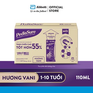 [KOL LIVE] Thùng 48 Hộp Sữa nước Pediasure Vani 110ml/hộp