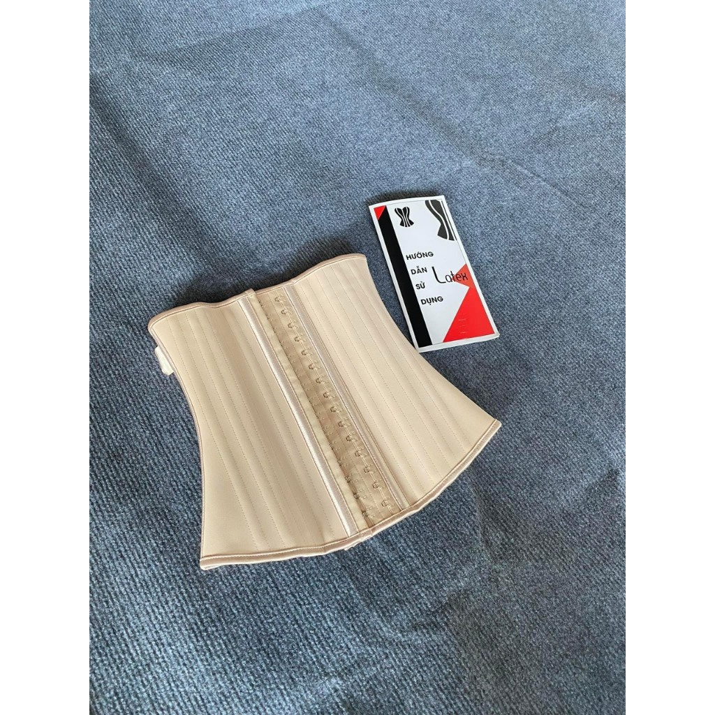 Đai Nịt Bụng Latex Hy Lạp 25 Xương Chính Hãng Tặng Dây Đo ( LATEX CHUẨN )