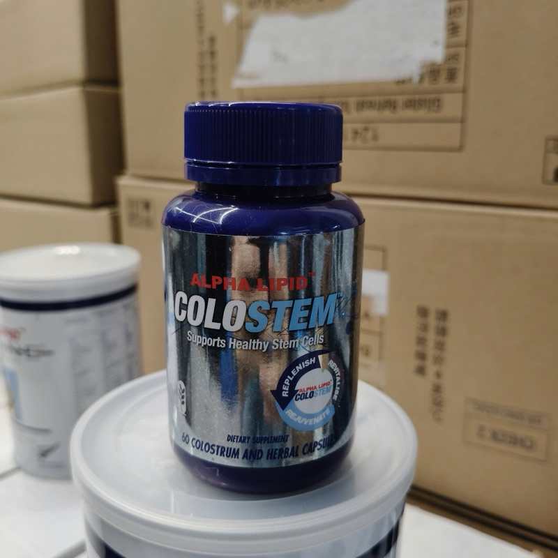 Viên uống colostem Alpha Lipid sữa non 60 viên - Tế bào gốc từ sữa non giúp trẻ hóa.