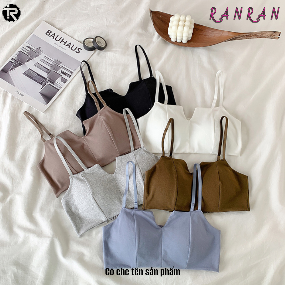 Áo Bra Thể Thao Cotton 1805 Đa Năng Mẫu Mới Hàng Xuất Nhật RANRAN